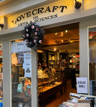 Lovecraft Arts and Sciences in The Arcade, Weybosset St., Providence
