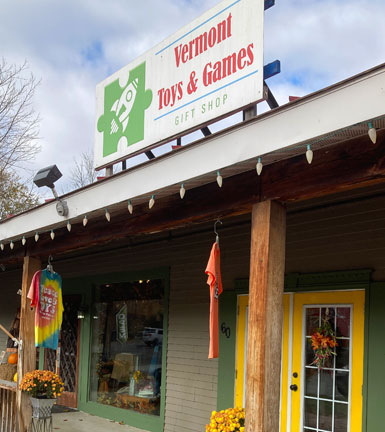 Vermont Toys and Games Gift Shop, Woodstock Rd., Quechee, Vt.