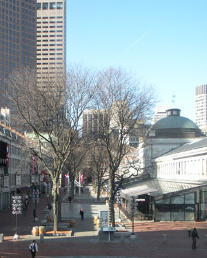 Faneuil Hall Marketplace (Quincy Market), Boston, Ma.