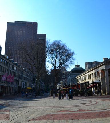 Quincy Market, Faneuil Hall Marketplace, Boston, Ma.