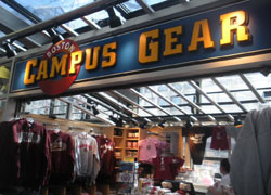 Boston Campus Gear, Quincy Market South Canopy, Faneuil Hall Marketplace, Boston, Ma.