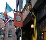 Green Dragon Pub on Marshall St. near Quincy Market, Boston, Ma.