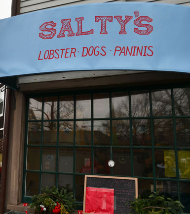 Salty's Lobster, Dogs and More, Dock Sq., Rockport, Ma.
