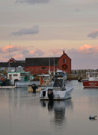 Motif No. 1 at Christmas in Rockport, Massachusetts