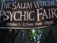Annual Psychic Fair & Witchcraft Expo, Essex St., Salem, Ma.