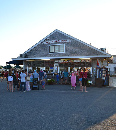 Mac's Seafood on the Pier, 265 Commercial St., Wellfleet Town Pier, Cape Cod