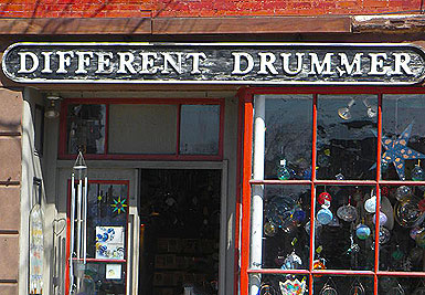 Different Drummer, West Main St., Wickford, R.I.